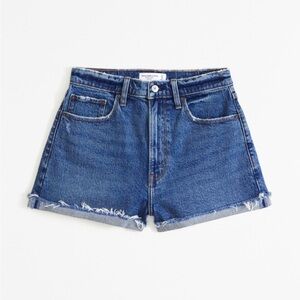 Abercrombie & Fitch Curve Live High Rise Mom Short